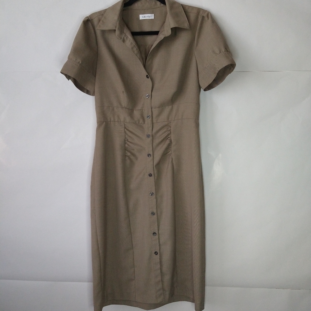 Calvin Klein Button Down Dress